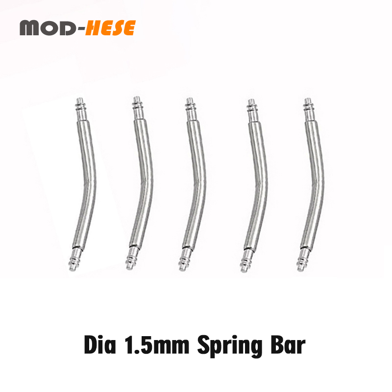 Curved Spring Bar - 20 adet 1.5mm Bent bahar barlar