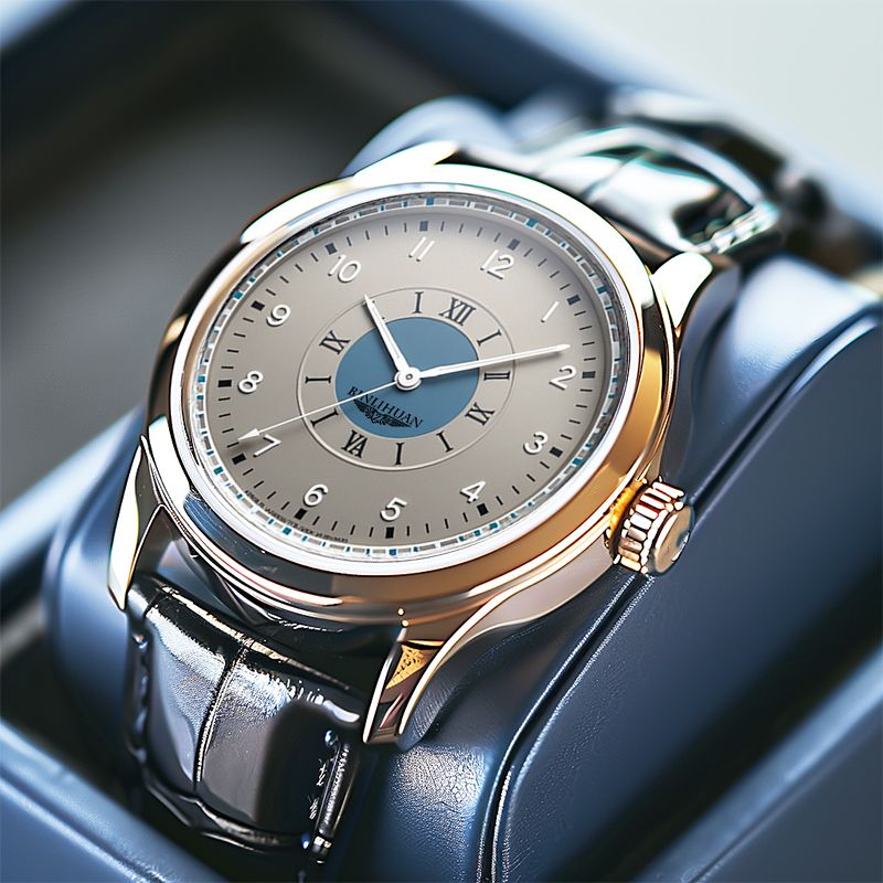Leather Watch Band Men - Üst Marka Erkek Kol Saati Lüks