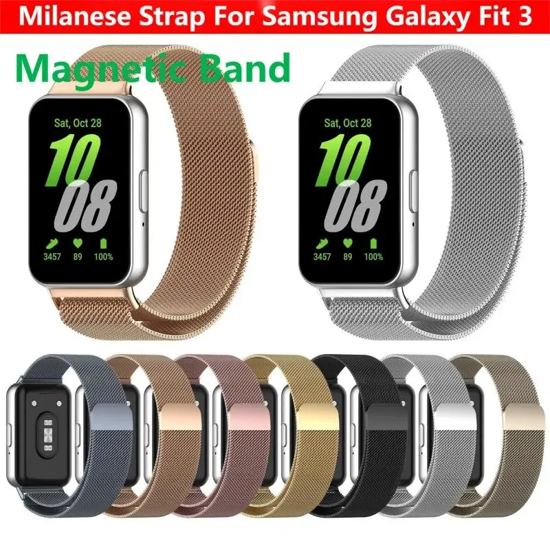 Milanese Loop Magnetic - Paslanmaz Çelik Kayış Samsung Galaxy Fit