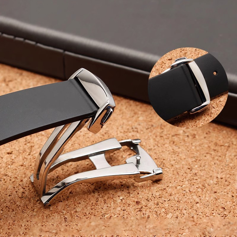 Butterfly Clasp Deployant - Paslanmaz Çelik Saat Tokası Omega Katlanır