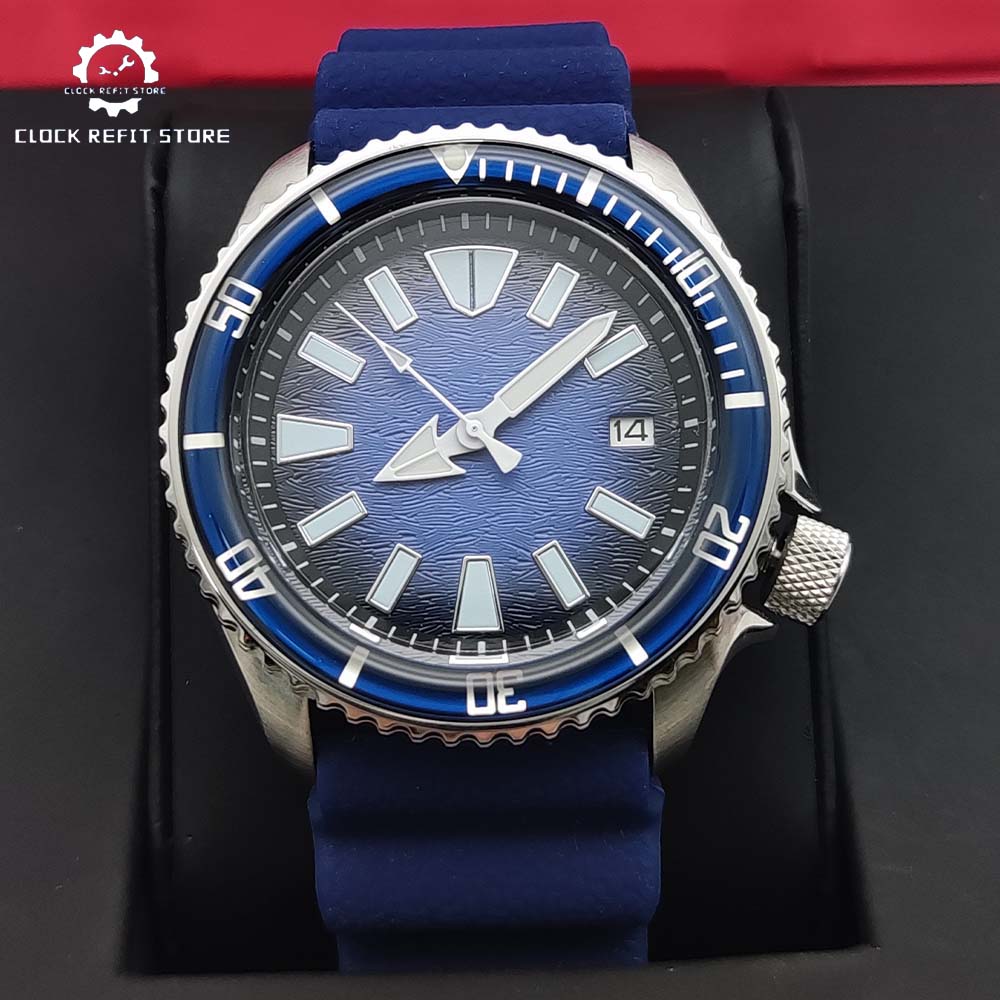 Rubber Strap Diver - İş 41MM NH36 Otomatik Mekanik Saat