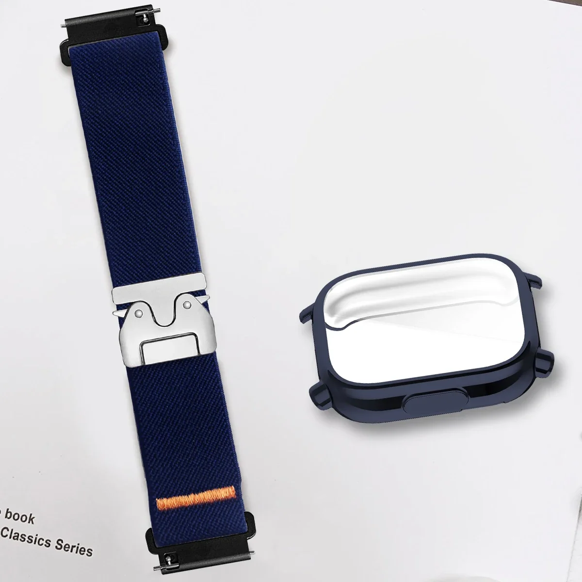 Parachute Strap Elastic - Naylon Sapanlar + TPU kılıf Redmi