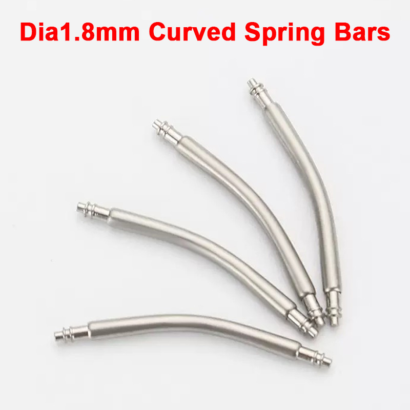 Curved Spring Bar - Dia 1.8mm Kavisli Yaylı Çubuk Bağlantı