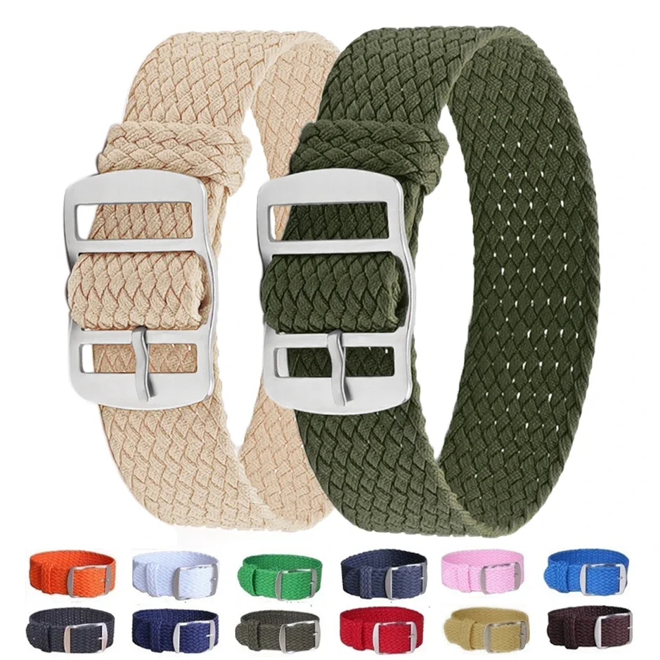14mm 16mm 18mm 20mm 22mm Perlo - Perlon Strap Woven incelemesi ve fiyatı