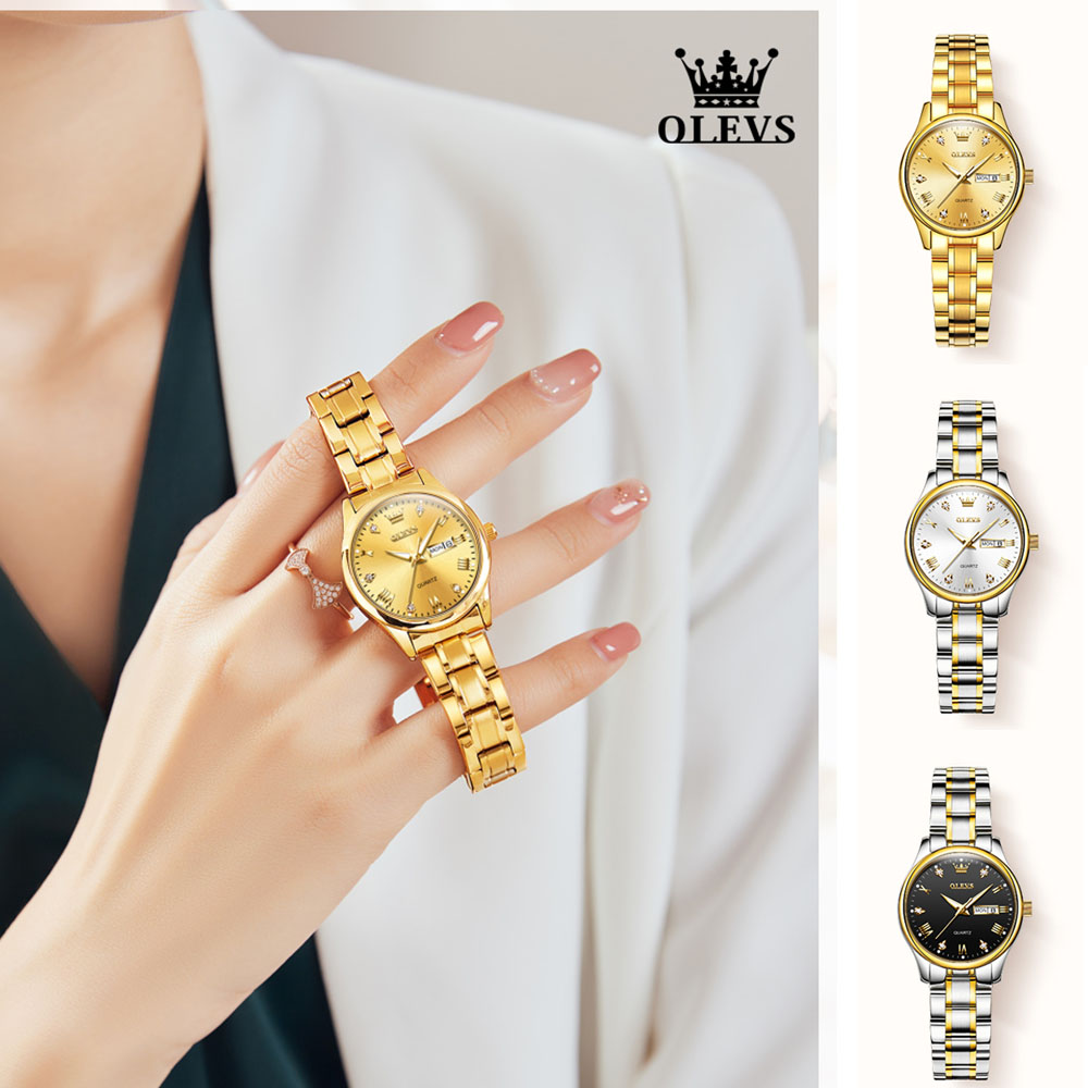 OLEVS 5563 yeni moda kadınlar  - Stainless Bracelet Diver incelemesi ve fiyatı