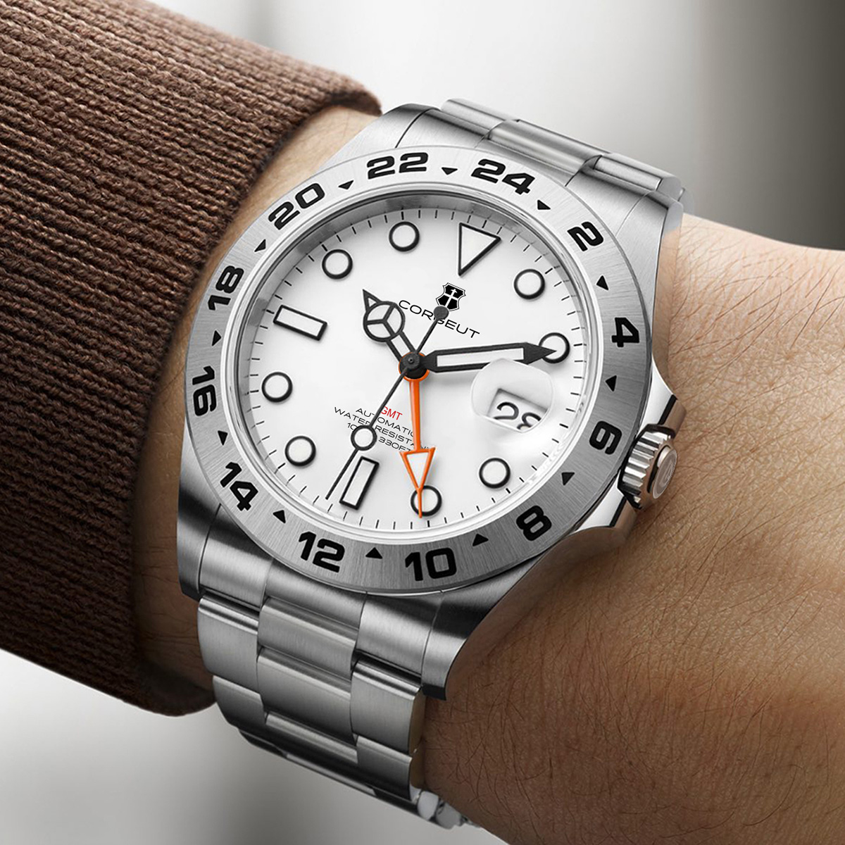 Özel Lüks 39mm NH34 Otomatik M - Stainless Bracelet Diver incelemesi ve fiyatı