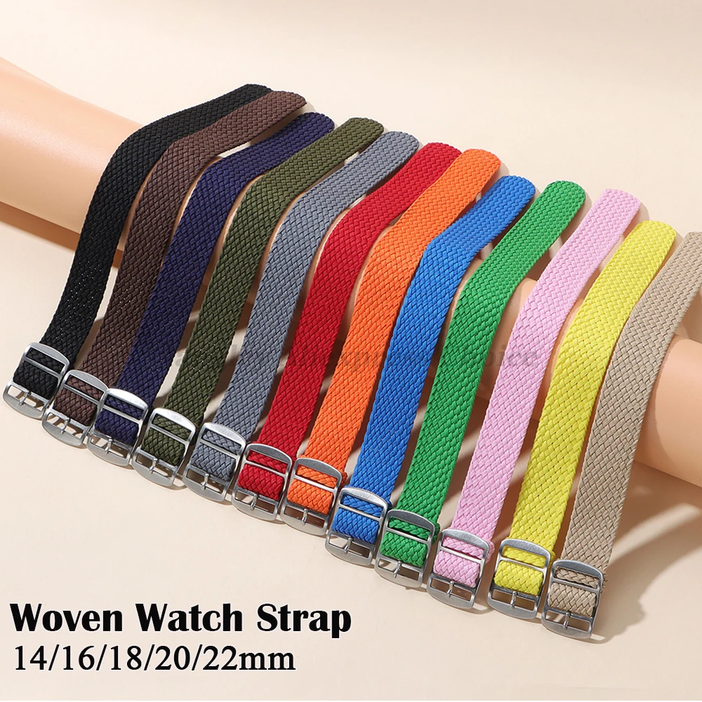 14mm 16mm 18mm 20mm 22mm Kumaş - Perlon Strap Woven incelemesi ve fiyatı