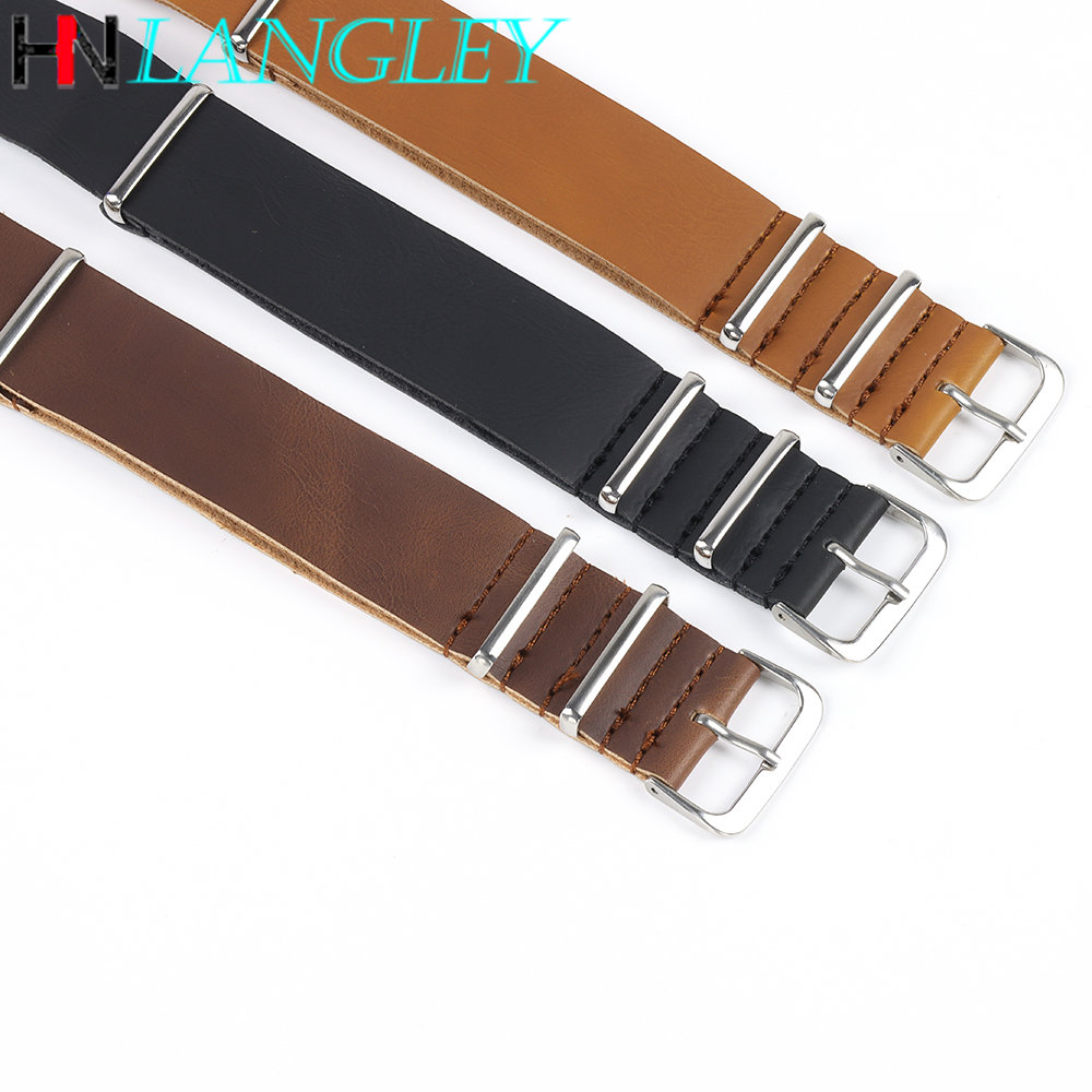 Ultra ince deri saat kayışı ka - Nato Strap Nylon incelemesi ve fiyatı
