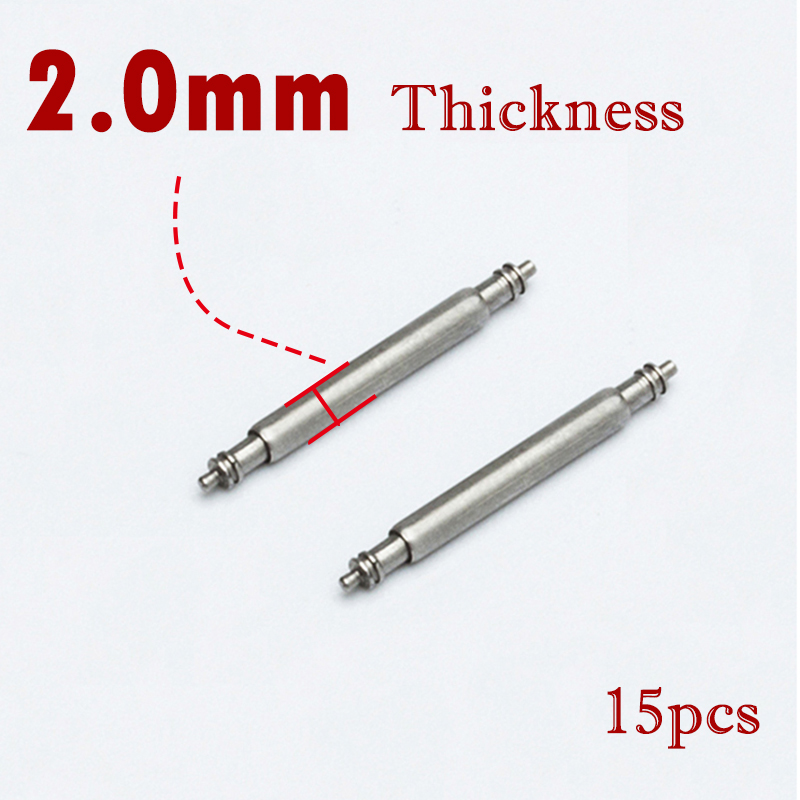 15 adet saat kayışı Pin 2.0mm  - Spring Bar Tool Set incelemesi ve fiyatı