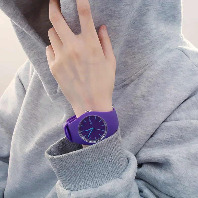 Erkekler izle Kadın Krem Rengi - Silicone Band Women incelemesi ve fiyatı