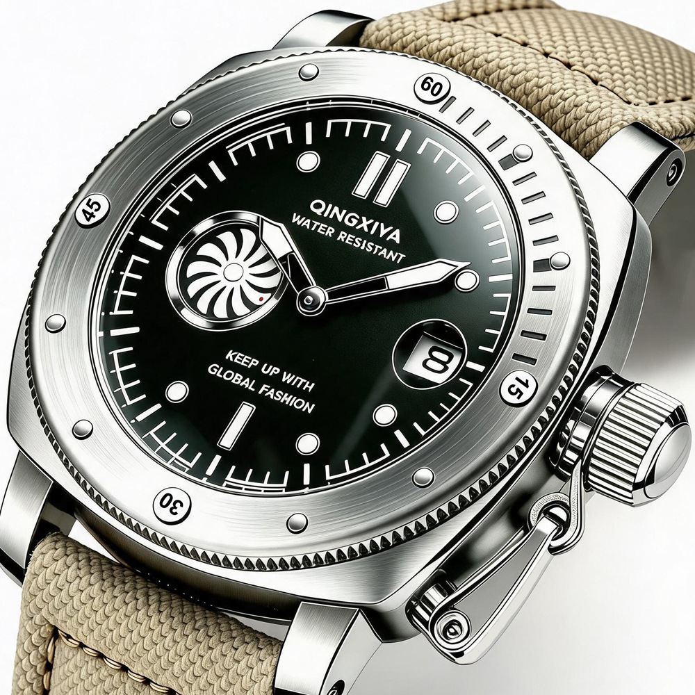Havalı Yaratıcı Haki Kanvas Ka - Canvas Strap Watch incelemesi ve fiyatı