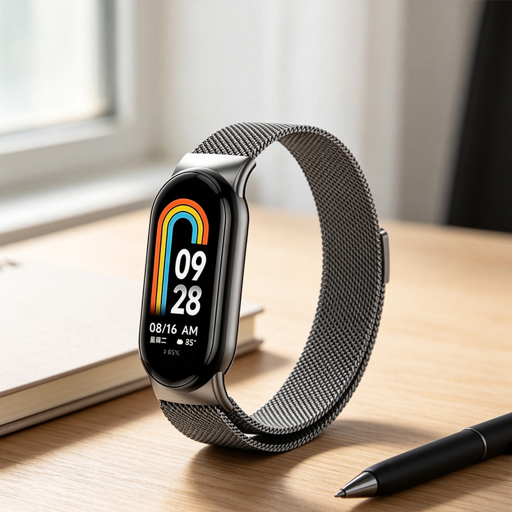 Xiaomi Mi Band 10-9-8 için Mil - Milanese Loop Magnetic incelemesi ve fiyatı