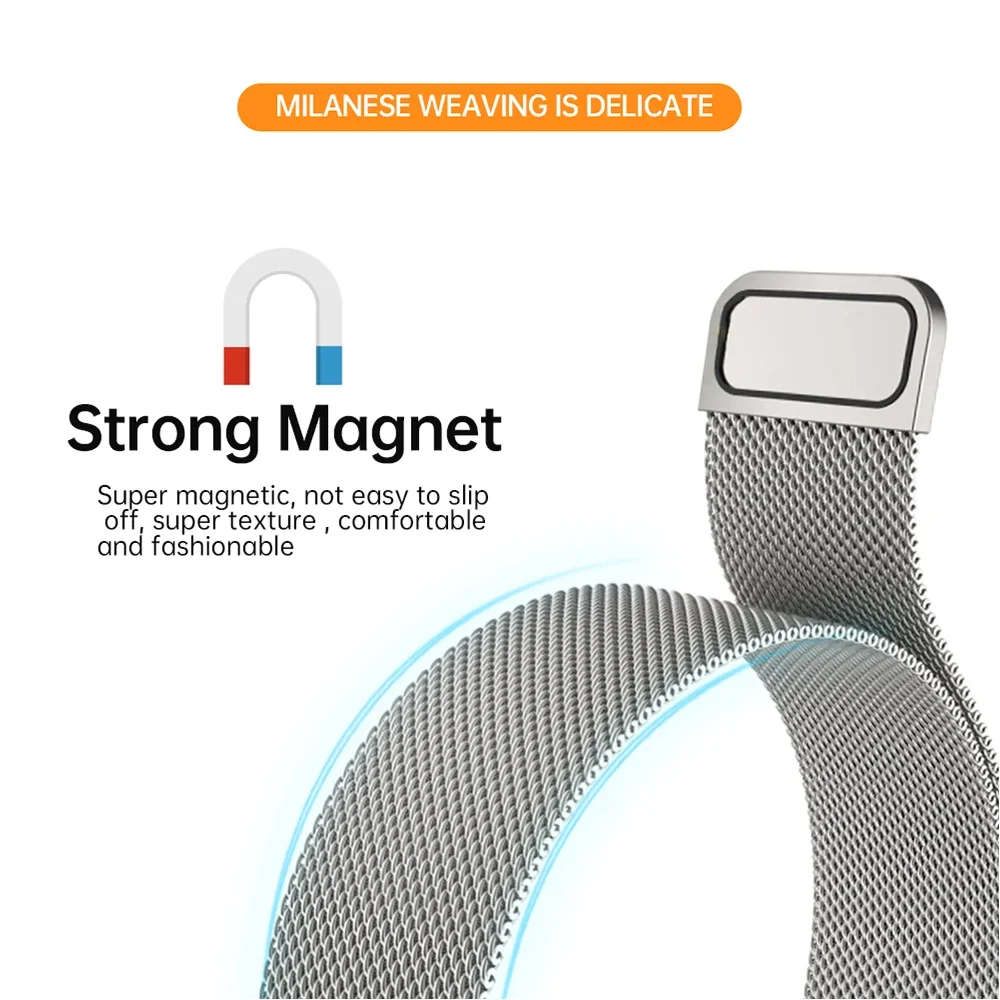 Paslanmaz Çelik Kayış Samsung  - Milanese Loop Magnetic incelemesi ve fiyatı