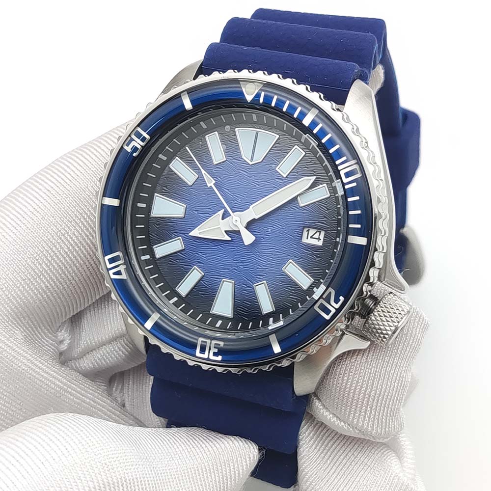 İş 41MM NH36 Otomatik Mekanik  - Rubber Strap Diver incelemesi ve fiyatı