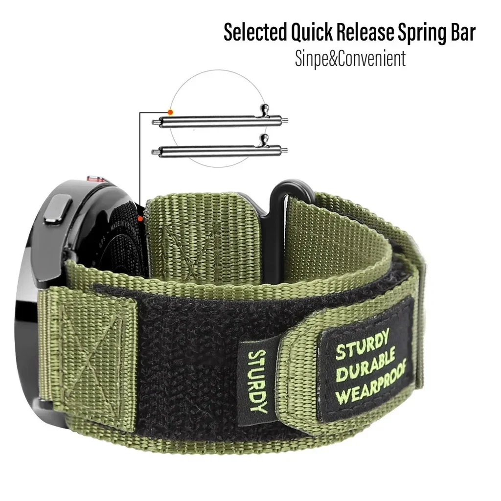 Hızlı Fit Naylon Kayış Samsung - Nato Strap Nylon incelemesi ve fiyatı