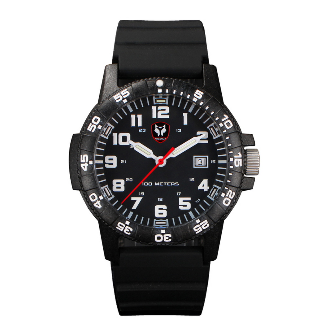 Hnlgnox Mens Pilot saatler spo - Rubber Strap Diver incelemesi ve fiyatı