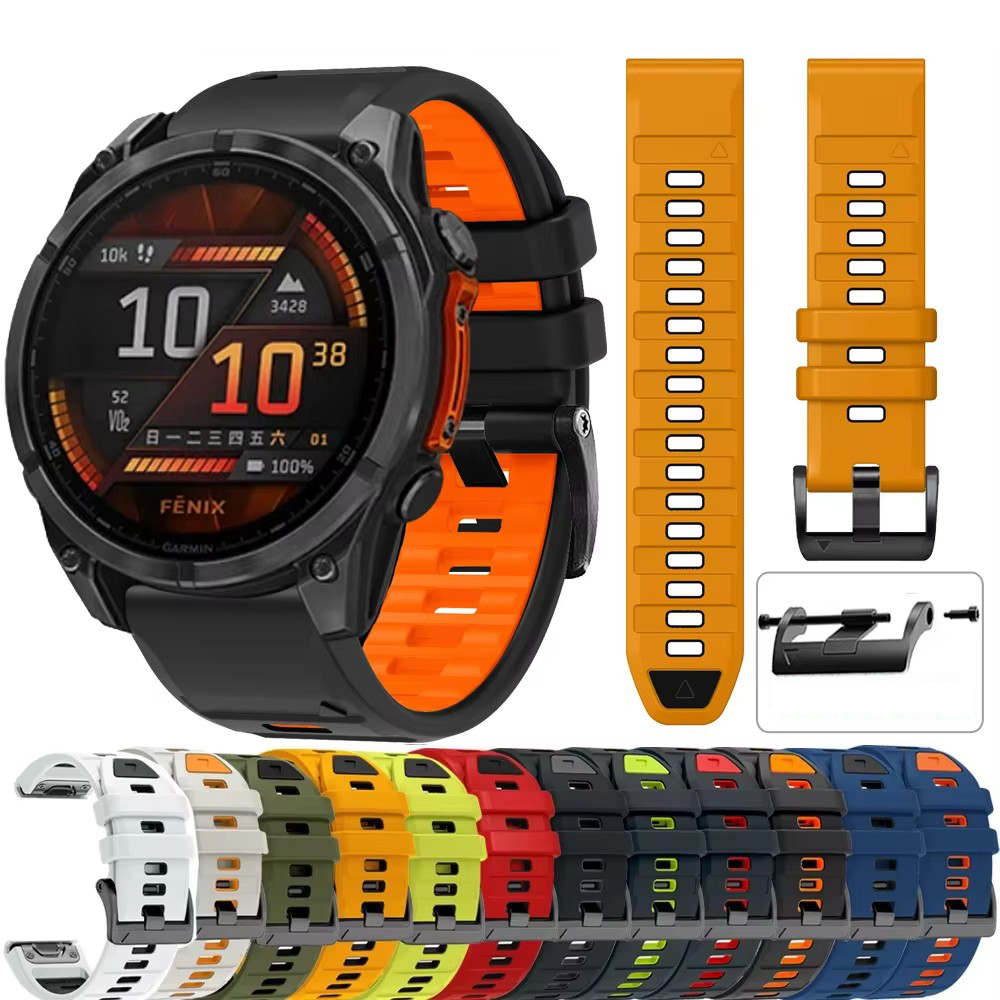 QuickFit 26mm 22mm Silikon Saa - Silicone Watch Band 22Mm incelemesi ve fiyatı