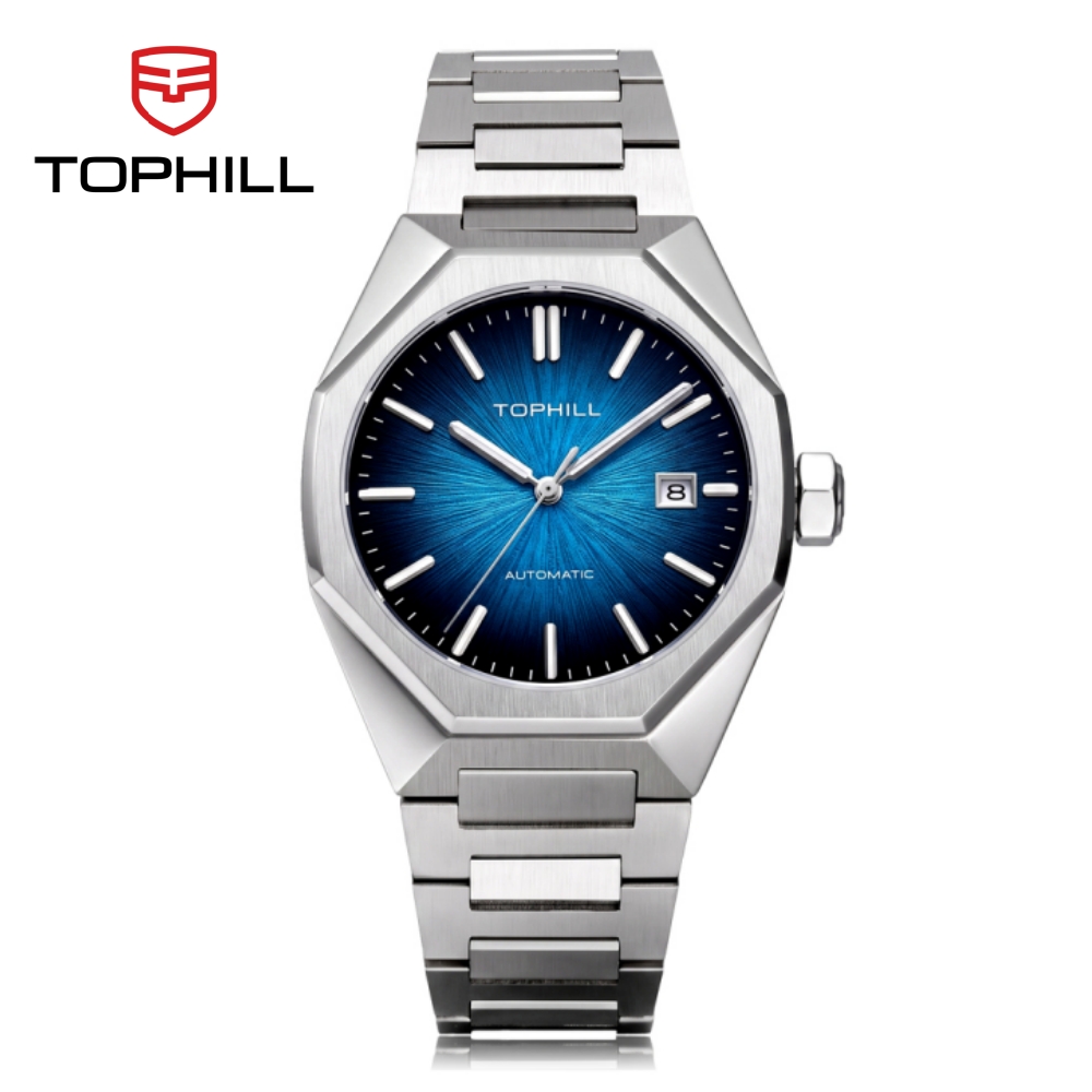 TOPHILL 39mm Miyota 8215 Mekan - Butterfly Clasp Deployant incelemesi ve fiyatı