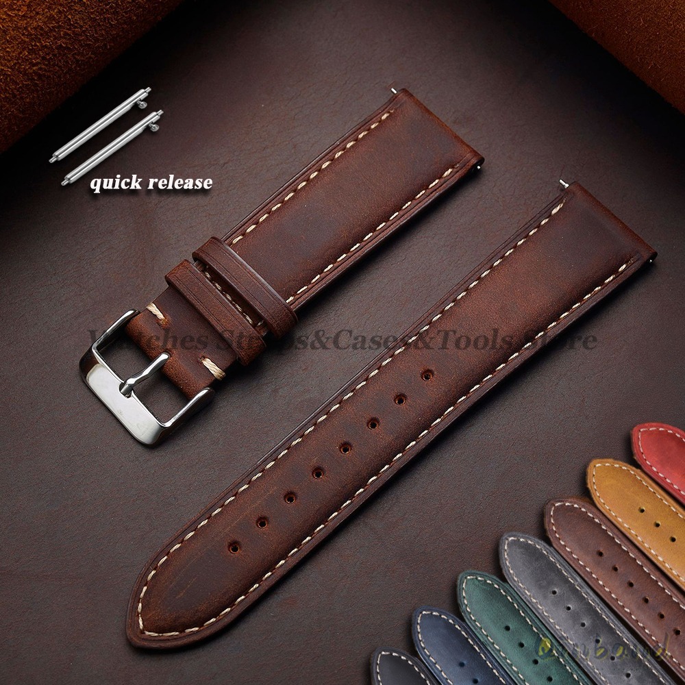 Vintage Dana Derisi Deri saat  - Leather Strap Quick Release incelemesi ve fiyatı