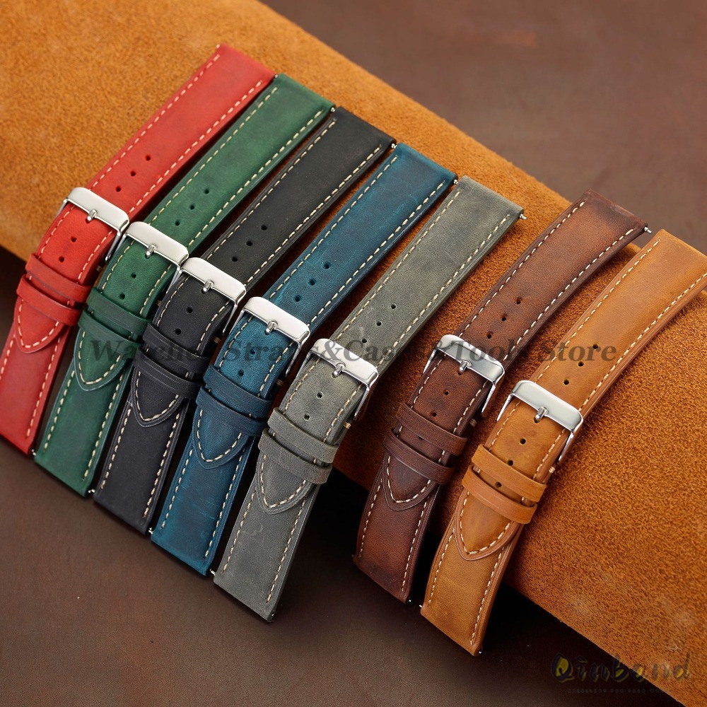 Vintage Dana Derisi Deri saat  - Leather Strap Quick Release incelemesi ve fiyatı
