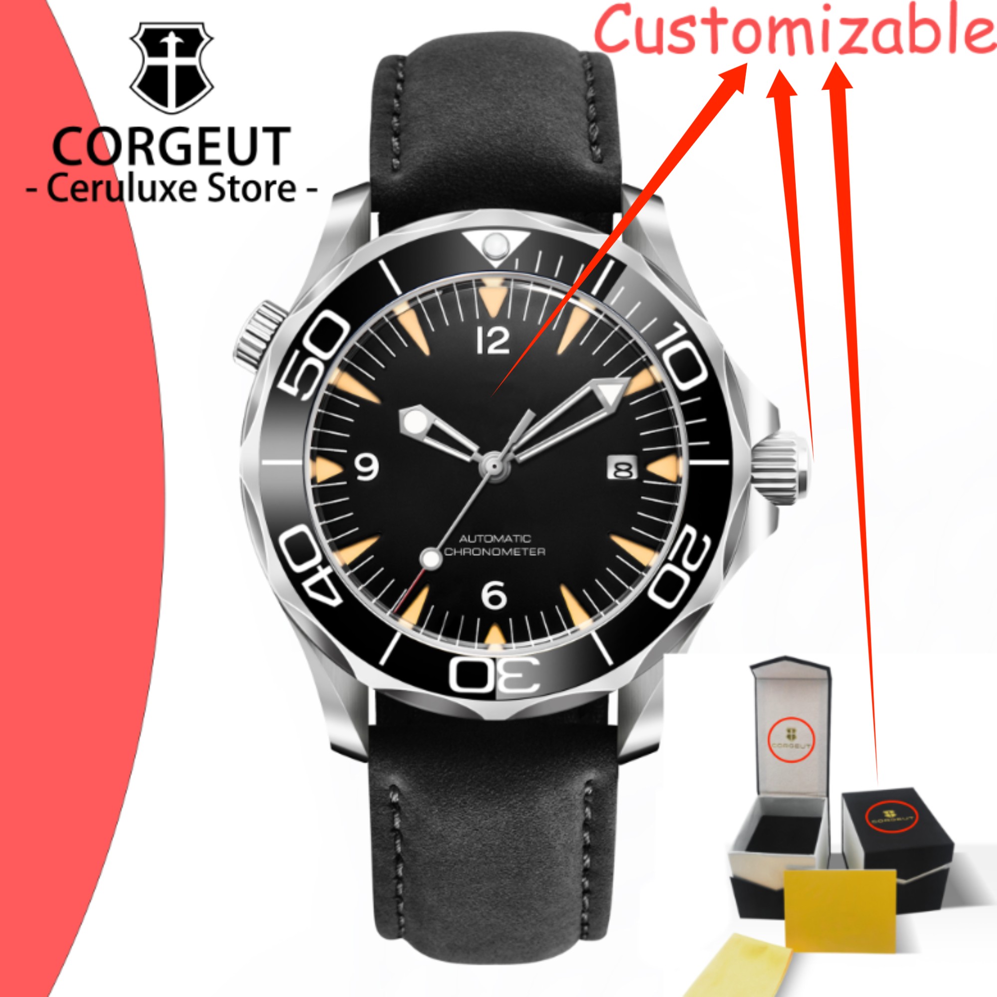 ÖZEL Logo Safir Camlı Otomatik - Stainless Bracelet Diver incelemesi ve fiyatı